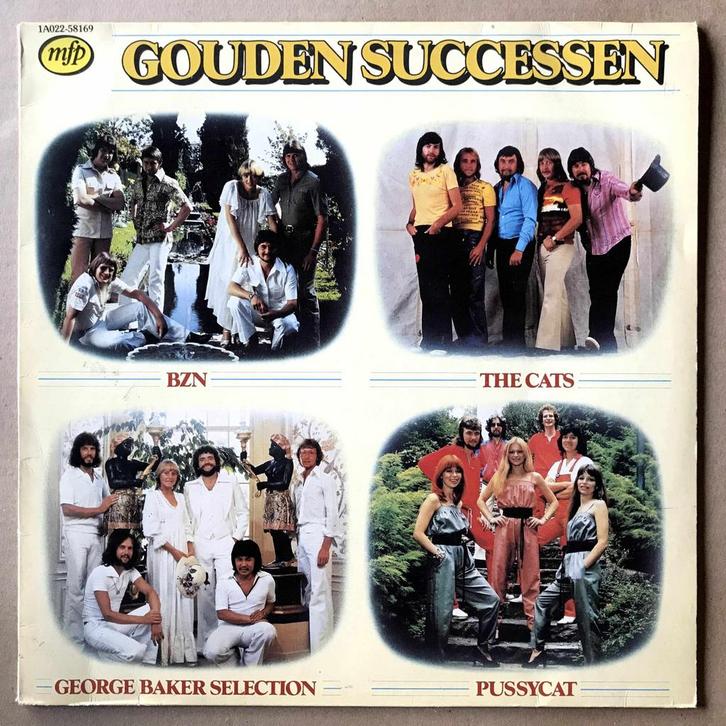 BZN, Cats, George Baker Selection, Pussycat – Gouden Su..., Cd's en Dvd's, Vinyl | Rock, Verzenden