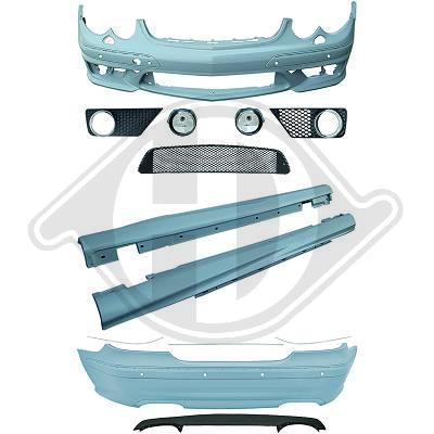 Mercedes CLK 63 AMG look W209 bodykit, Auto-onderdelen, Carrosserie en Plaatwerk, Nieuw, Verzenden