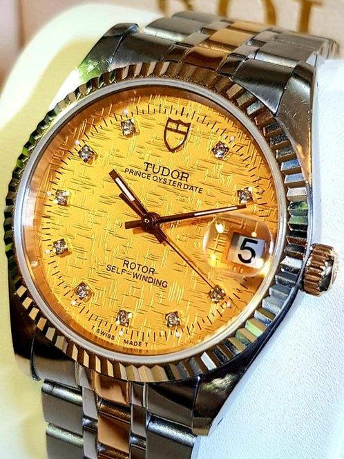 Tudor - Prince Oysterdate - DIAMOND GOLD - Zonder, Sieraden, Tassen en Uiterlijk, Horloges | Antiek