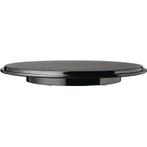 Taartschotel melamine - zwart - Ø31cm, Verzenden, Nieuw in verpakking