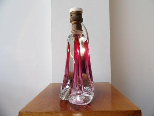 Val Saint Lambert - René Delvenne - Lamp - Kristal, Antiek en Kunst, Curiosa en Brocante