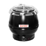 GGM Gastro | Soepwarmer - 10 liter - Zwart | SWSH10 | SWSH10, Verzenden, Nieuw in verpakking, Fornuis, Frituur en Grillen
