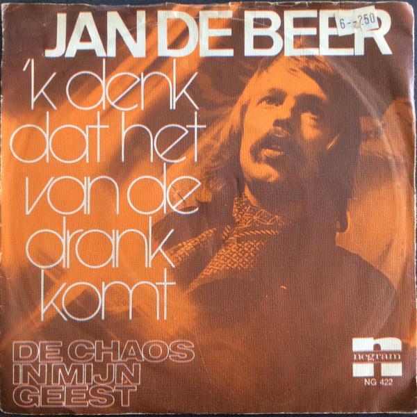 vinyl single 7 inch - Jan de Beer - k Denk Dat Het Van D..., Cd's en Dvd's, Vinyl Singles, Zo goed als nieuw, Verzenden