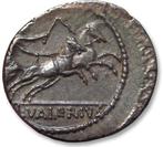Romeinse Republiek. L. Valerius Acisculus. Denarius Rome 45