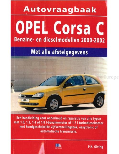 2000 - 2002 OPEL CORSA C VRAAGBAAK NEDERLANDS, Auto diversen, Handleidingen en Instructieboekjes