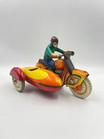 Tin toy  - Blikken speelgoed Moto avec side-car - 1950-1960