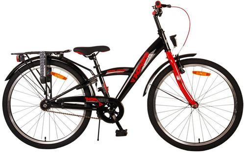 Volare Thombike Kinderfiets - Jongens - 24 inch - Zwart Rood, Fietsen en Brommers, Fietsen | Kinderfietsjes, Nieuw, Verzenden