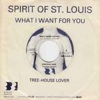 vinyl single 7 inch - Spirit Of St. Louis - What I Want F..., Verzenden, Zo goed als nieuw