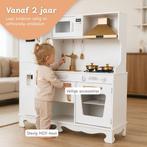 Luxe Speelkeuken Wit | Vandaag besteld = Morgen spelen!, Ophalen of Verzenden, Nieuw, Meubelstuk of Keukentje
