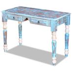 vidaXL Bureau massief gerecycled hout, Huis en Inrichting, Verzenden, Nieuw