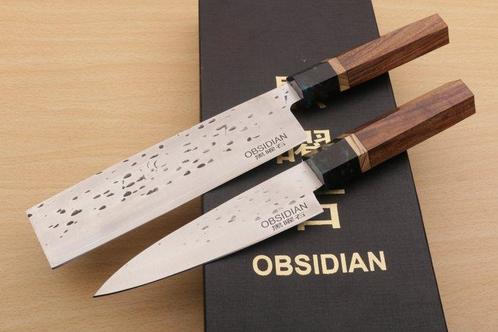 Obsidian - Keukenmes - Kitchen knife set - Introductie van, Antiek en Kunst, Antiek | Keukenbenodigdheden