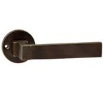 Deurklink Jolie Anvil op rond rozet antiek brons, Doe-het-zelf en Verbouw, Hang- en Sluitwerk, Verzenden, Nieuw