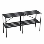 Royal Well kweektafel vrijstaand 165x45x90 cm - zwart, Verzenden, Nieuw