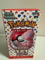 Pokémon - 1 Booster box - 151 - 20Packs - New - Scarlet &, Hobby en Vrije tijd, Verzamelkaartspellen | Pokémon, Nieuw