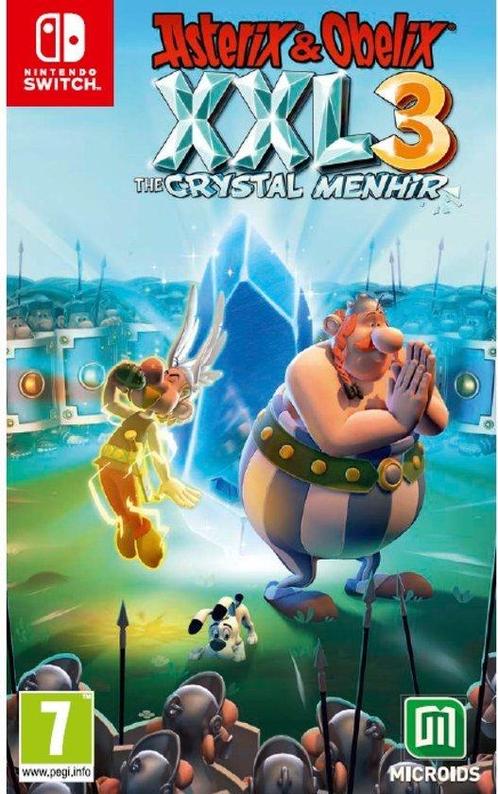 Switch Asterix & Obelix XXL 3: The Crystal Menhir, Spelcomputers en Games, Games | Nintendo Switch, Zo goed als nieuw, Verzenden