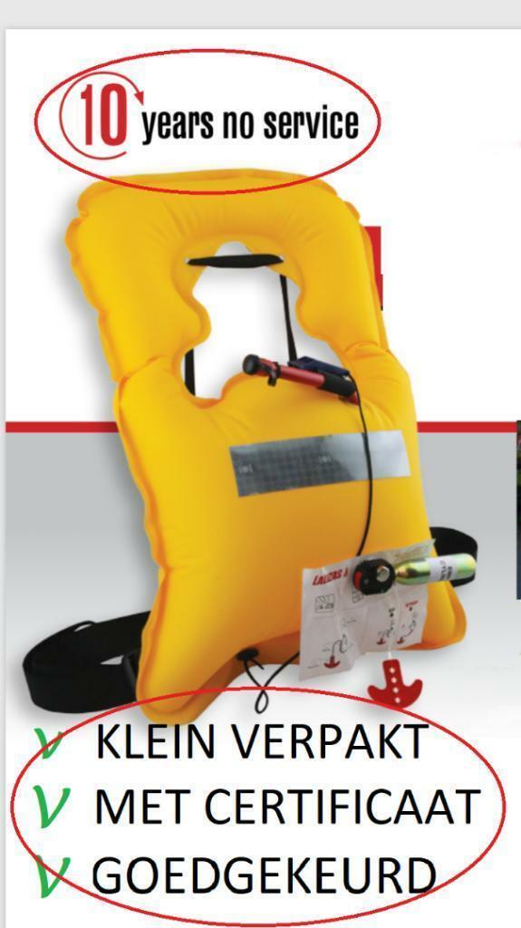 Lalizas 120N Vita Goedgekeurd REDDINGSVEST klein verpakt, Watersport en Boten, Beroepsscheepvaart, Nieuw