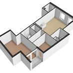 Appartement met balkon, wasmachineaansluiting, par..., Huizen en Kamers, Huizen te huur, Appartement, Direct bij eigenaar, Bergen-op-zoom