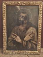Italiaanse school (XVII) - San Agustín - NO RESERVE, Antiek en Kunst, Kunst | Schilderijen | Klassiek