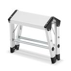 Huishoudtrap - opstapje -  opvouwbaar - aluminium - tot 1..., Doe-het-zelf en Verbouw, Ladders en Trappen, Ophalen of Verzenden