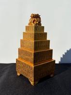 Zegel Draak 4.7 kg - Brons - China - Eind 20e eeuw