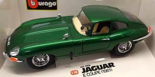 Bburago 1:18 - Modelauto - Jaguar E Coupe 1961, Hobby en Vrije tijd, Modelauto's | 1:5 tot 1:12