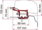 SALE 4% | Fiamma |  Luifel Adapter Kit Renault Trafic L2 -, Nieuw
