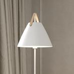 ACTIE: Staande lamp wit Strap E27 fitting 154cm DFTP FOIR, Huis en Inrichting, Lampen | Vloerlampen, Nieuw, Verzenden