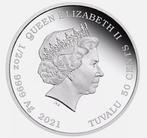 Tuvalu. 1 Dollar 2021 James Bond 007 Dr. No 1/2 Oz (.999)