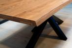 Tafel Boomstam eikenhout  Matrix  200x100, Huis en Inrichting, Tafels | Eettafels, Nieuw