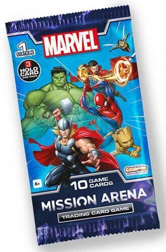 Marvel Mission Arena TCG Boosterpack | Cicaboom - Trading, Hobby en Vrije tijd, Verzamelkaartspellen | Overige, Nieuw, Verzenden