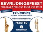 10% korting op ons hele assortiment! Muziekwinkel Joh.deHeer, Ophalen of Verzenden, Nieuw