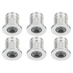 LED Veranda Spot Verlichting 6 Pack - Velvalux - 3W -, Metaal of Aluminium, Nieuw, Ophalen of Verzenden, Led