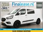Ford Transit Custom 320 2.0 TDCI L2H1 Limited DC Cam €343pm, Wit, Nieuw, Ford, Lease