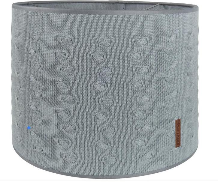 Babys Only Gebreide lampenkap babykamer van €43 voor €19, Huis en Inrichting, Lampen | Lampenkappen, Grijs, Blauw, Nieuw, 25 tot 50 cm