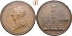 Brons medaille auf die Errichtung der Statue 1755 Polen:..., Postzegels en Munten, Penningen en Medailles, Verzenden