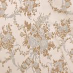 Raro Italiaans damastweefsel – ivoor en goud - Meubelstof -, Antiek en Kunst