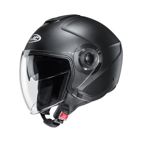 HJC I40N - Mat Zwart, Motoren, Kleding | Motorhelmen, M, HJC, Jethelm, Verzenden