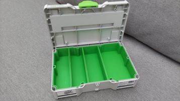 Inzetbakjes Festool mini sortainer - Groen, 4x (SYS3) beschikbaar voor biedingen