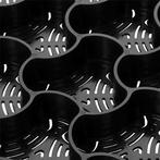 Grind- en grasplaat | ECCO | 113.2 x 78.3 x 3 cm (Zwart), Tuin en Terras, Grind, Keien en Split, Verzenden, Nieuw