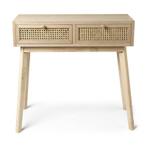 Webbing side table - 2 laden - 77x80x35 cm, Huis en Inrichting, Kasten | Ladekasten, Verzenden, Nieuw