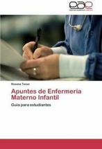 Apuntes de Enfermeria Materno Infantil. Rosana   .=, Boeken, Tessa Rosana, Zo goed als nieuw, Verzenden