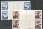 Indonesië 1957 - Hulp van invaliden Ongetande proeven in, Postzegels en Munten, Postzegels | Nederland, Gestempeld