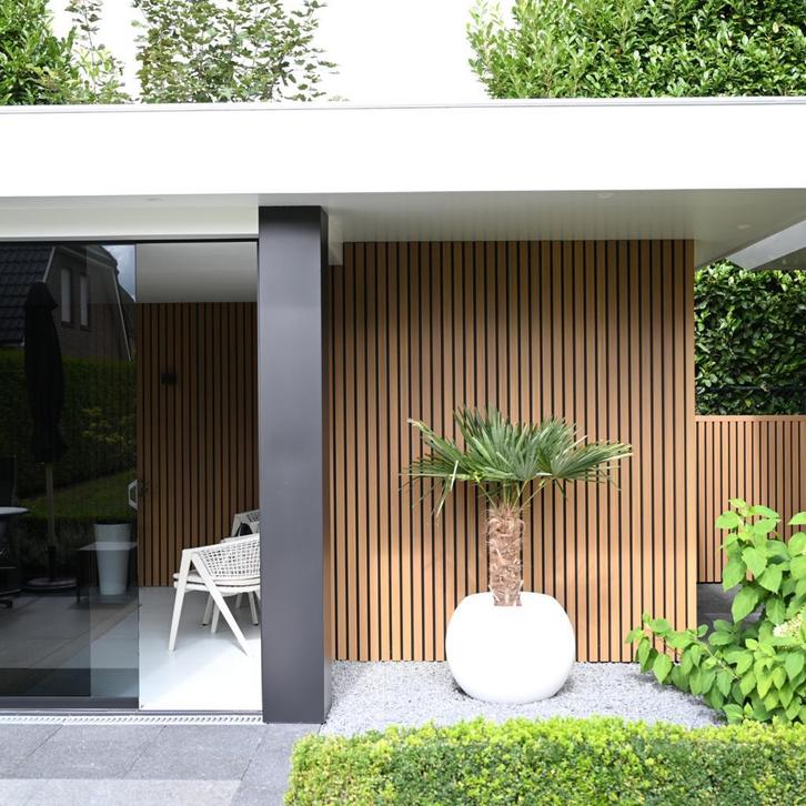 Triple rhombus gevelbekleding / Breed profiel / Composiet, Doe-het-zelf en Verbouw, Hout en Planken, Overige houtsoorten, 250 tot 300 cm