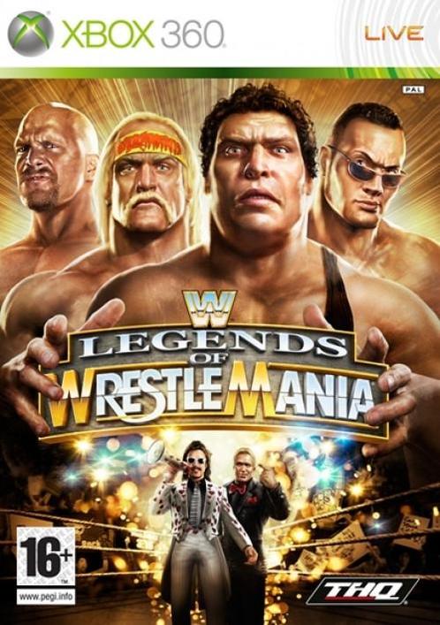 WWE Legends of WrestleMania (Xbox 360), Spelcomputers en Games, Games | Xbox 360, Gebruikt, Vanaf 12 jaar, Verzenden
