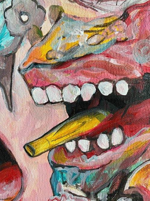 Roger Haus - HAI Summer, Antiek en Kunst, Kunst | Schilderijen | Modern