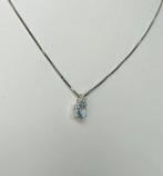 Zonder Minimumprijs - Ketting met hanger Zilver Aquamarijn -