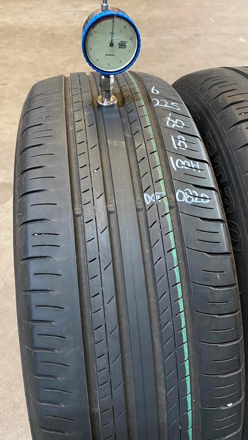 225/60/18 100H Dunlop Grandtrek PT30 6mm profiel 2 stuks, Auto-onderdelen, Banden en Velgen, 18 inch, Erkend duurzaam, Zomerbanden