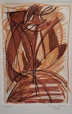 Primo Conti (1900-1988) - Bloksnijwerk, 2 fogli: Donna in