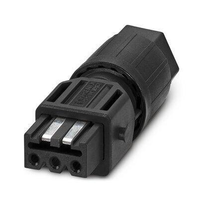 Phoenix Contact QPD STAK 3PE Connector Zwart - 1065121, Doe-het-zelf en Verbouw, Elektra en Kabels, Overige typen, Nieuw, Verzenden