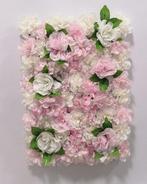Flowerwall flower wall 40*60cm. b roze, wit met beetje groen, Ophalen of Verzenden, Nieuw